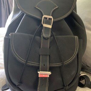 Roots Leather BackPack